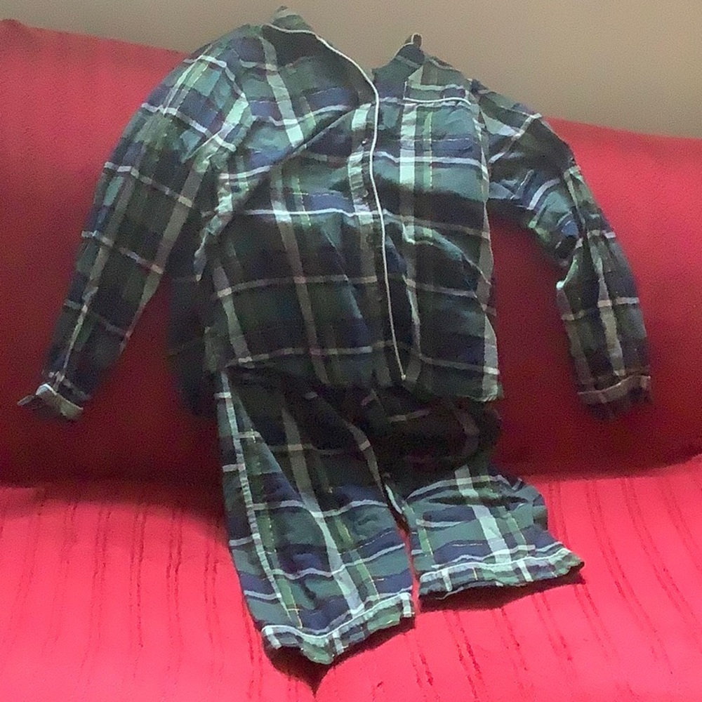 Stars Above Plaid Pjamas
